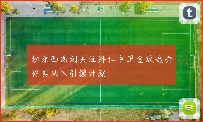 切尔西热刺关注拜仁中卫金玟哉并将其纳入引援计划